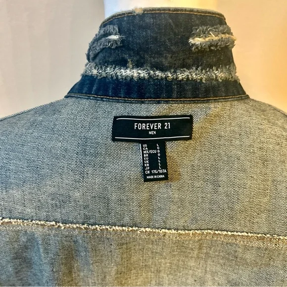 Forever 21 Indigo Denim Jacket - Picture 14 of 16